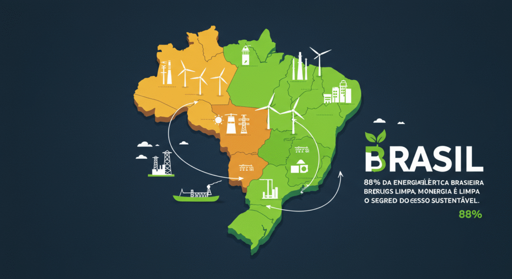 88% da Energia Elétrica Brasileira é Limpa: O Segredo do Sucesso Sustentável
