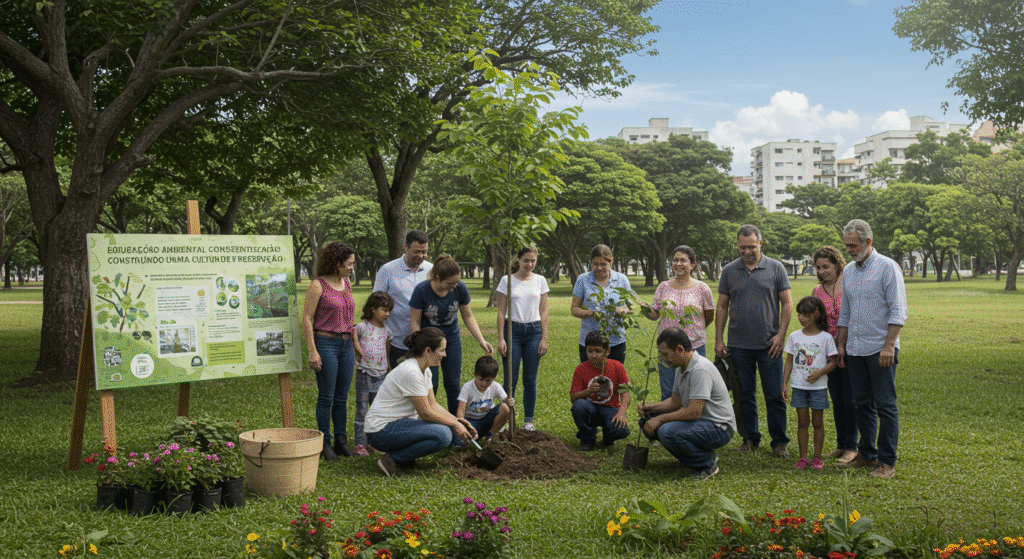 Educação Ambiental e Conscientização: Construindo uma Cultura de Preservação